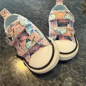 Baby converse Pink Narwhal